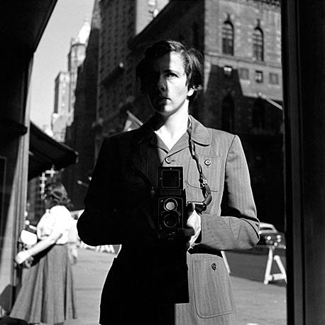 Vivian Maier, Self Portrait, October 18, 1953, New York