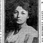 Jeanne Bertrand in a Boston Globe article from 1902